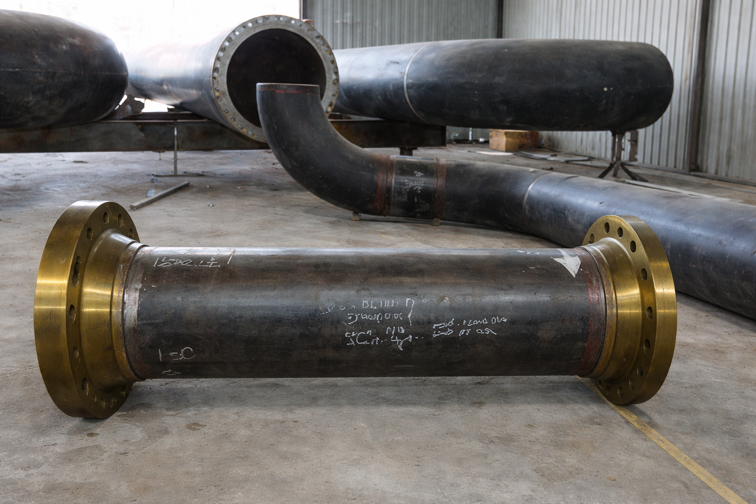 Pipe spool fabrication